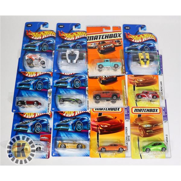 HOT WHEELS ASSORTED BAG OF 12