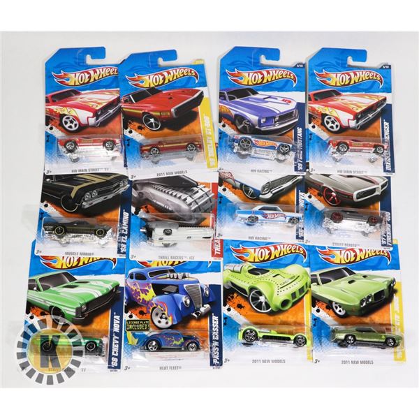 HOT WHEELS ASSORTED BAG OF 12