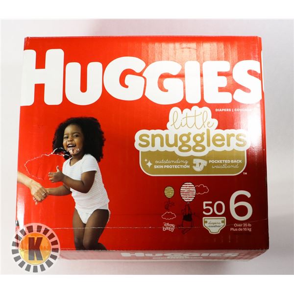 HUGGIES DIAPERS LITTLE SNUGGLERS