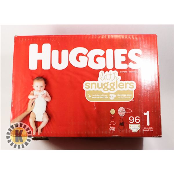 HUGGIES DIAPERS LITTLE SNUGGLERS