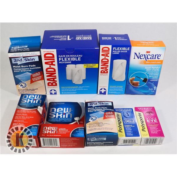 ADULT BAND-AID & SKIN CARE PRODUCTS