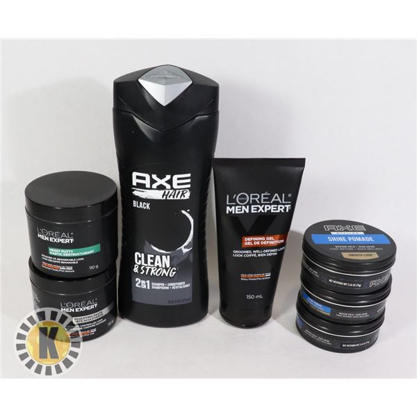 BAG OF AXE HAIR PRODUCT