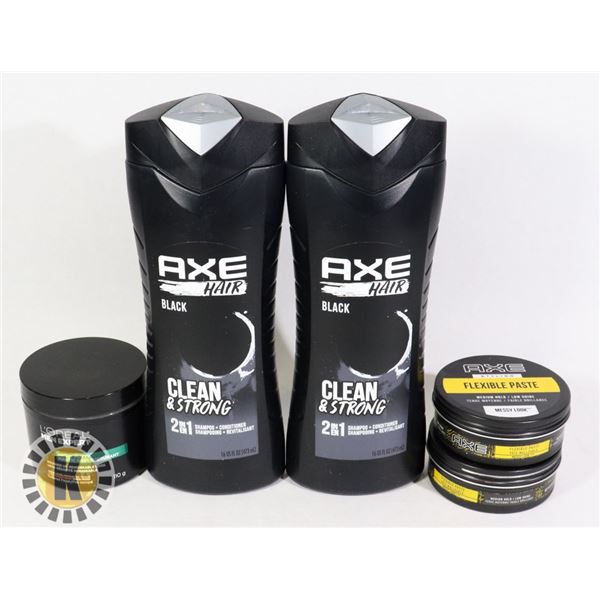 BAG OF AXE HAIR PRODUCT