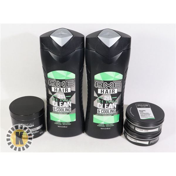 BAG OF AXE HAIR PRODUCT