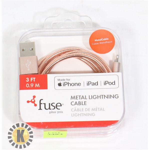 FUSE METAL LIGHTNING CABLE