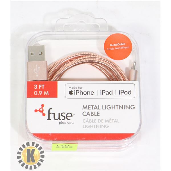 FUSE METAL LIGHTNING CABLE