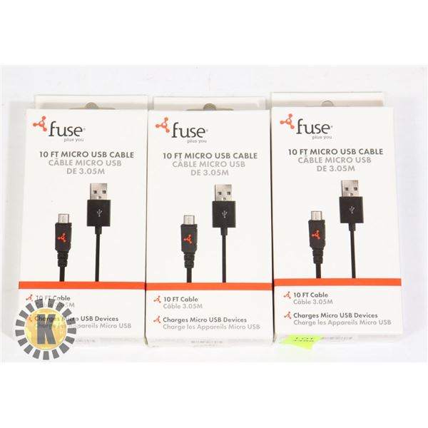 FUSE 10FT MICRO USB CABLE