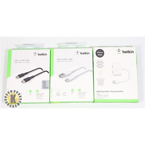 BELKIN USB-A TO USB-C CABLE