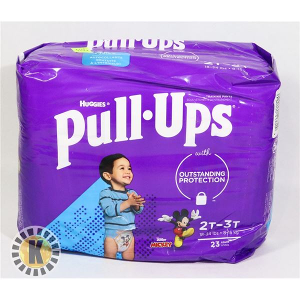 HUGGIES PULL UPS SIZE 2T-3T