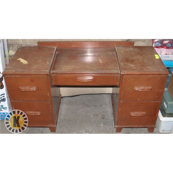 WOODEN DRESSER- 18" BY 48" 25.5'