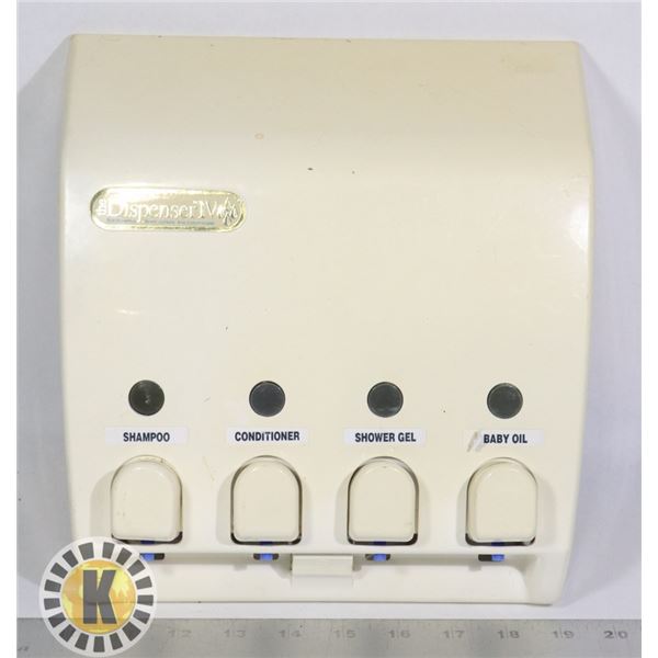 DISPENSER FOR  SHAMPOO, CONDITIONER & MORE