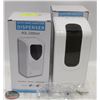 Image 1 : 2 NEW WALL MOUNT AUTO HAND SANITIZER DISPENSERS