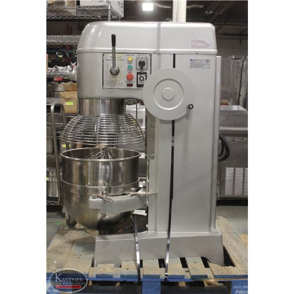 EURODIB M60A 60 QT COMMERCIAL DOUGH MIXER W/
