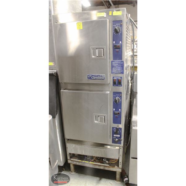 DOUBLE CLEVELAND PROPANE STEAMER