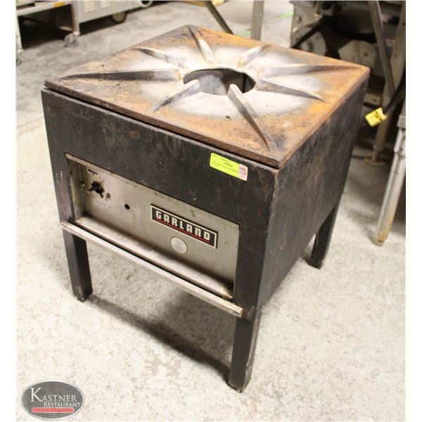 GARLAND SINGLE BURNER POT STOVE