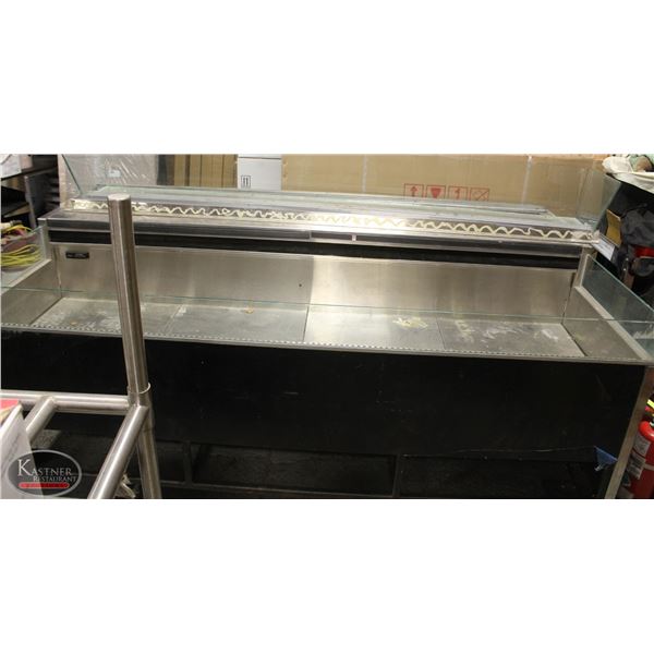 LARGE COMMERCIAL REACH IN REFRIGERATED DISPLAY