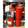 Image 1 : LOT OF 2 FIRE EXTINGUSHER CLASS ABC 10 LB