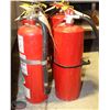 Image 1 : LOT OF 2 FIRE EXTINGUSHER CLASS ABC 10 LB