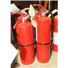 Image 1 : LOT OF 2 FIRE EXTINGUSHER CLASS ABC 10 LB