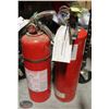 Image 1 : LOT OF 2 FIRE EXTINGUSHER CLASS ABC 10 LB
