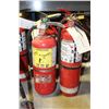 Image 1 : LOT OF 2 FIRE EXTINGUSHER CLASS ABC 10 LB