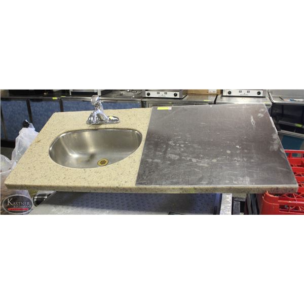 WASHROOM COUNTER WITH SINK