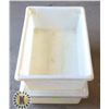 Image 1 : 12.5GAL- 18"BY26"BY9" POLY TUB BINS
