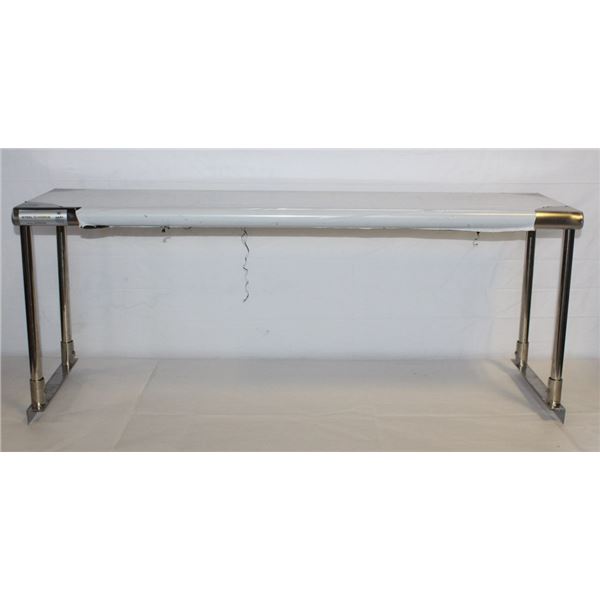S/S SINGLE OVER SHELF 14"X48"X18"