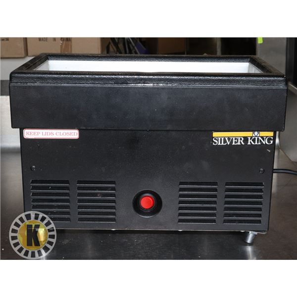 1/3 SIZE COUNTER TOP COOLER (SILVER KING)