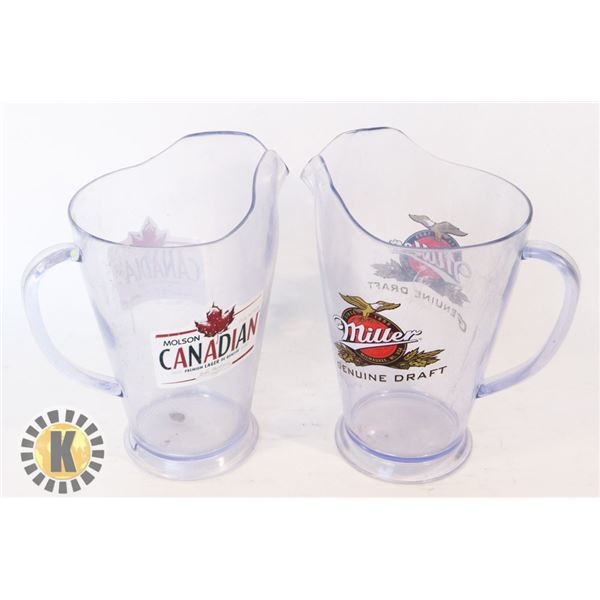 TWO BEER SERVERS (CANADIAN AND MILLER)