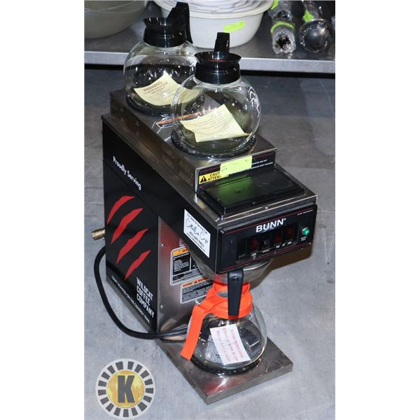 ESTATE BUNN WT-35-BT COMMERCIAL BREWER WITH NEW POTS