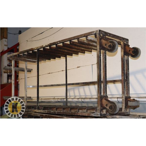 ROLLING OVEN BAKERS RACK