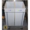 Image 1 : TWO COMPARTMENT ROLLING BIN