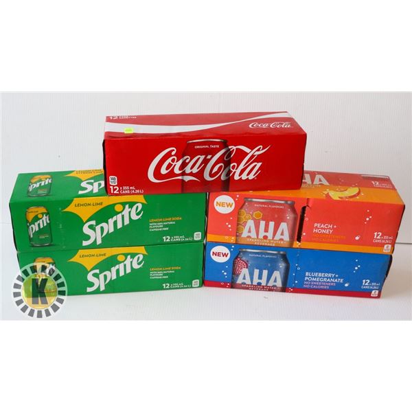 5 CASES OF ASSORTED POP