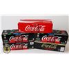 Image 1 : 5 CASES OF COKE PRODUCTS