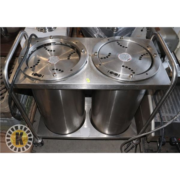 APW WYOTT HEATED PLATE DISPENSER