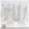 Image 1 : 4 MILKSHAKE GLASSES