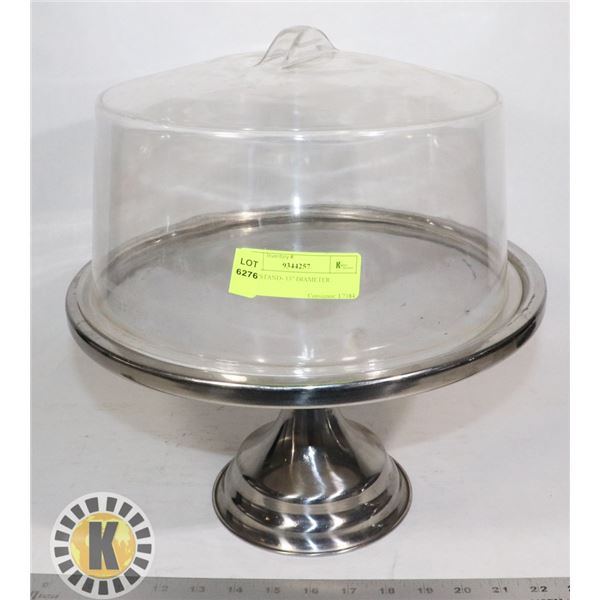 CAKE STAND- 13" DIAMETER