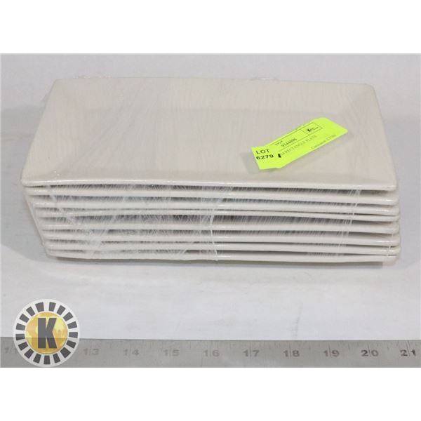 8 MEDIUM RECTANGLE PLATE