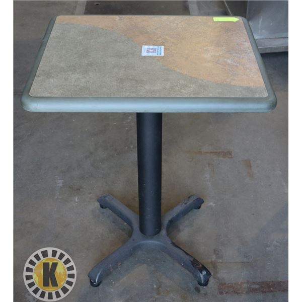 1 SHORT RESTAURANT TABLE