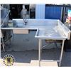 Image 2 : RIGHT HAND L-SHAPE PRE RINSE STATION WITH