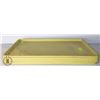 Image 1 : 5 LARGE YELLOW PLASTIC TRAYS
