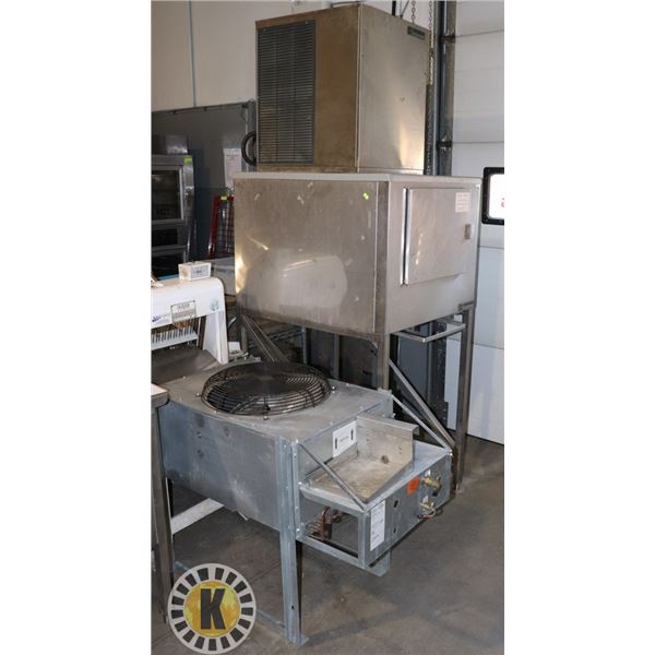 SCOTSMAN ICE FLAKER WITH ACCESSORIES