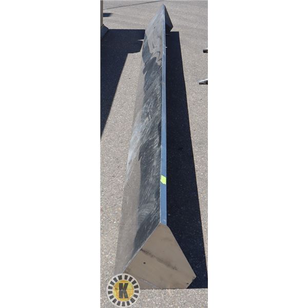 STAINLESS STEEL SHELF- 196" BY  15''