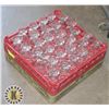 Image 1 : 30 GLASS CUPS AND DISH RACKS