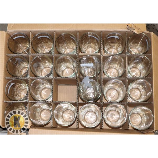 24 KOKANEE BEER GLASSES