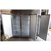 Image 2 : TRAULSEN 3 DOOR UPRIGHT COMMERCIAL COOLER- CLEAN, TESTED, WORKING