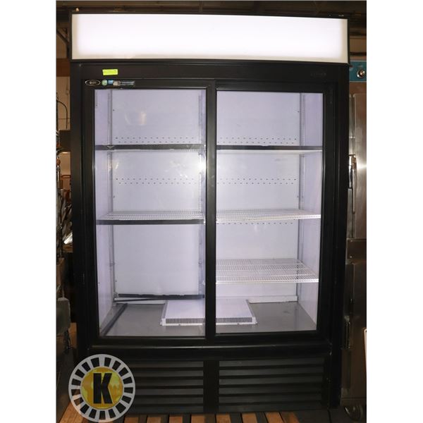 QBD 2 DOOR UPRIGHT MERCHANDISER COOLER