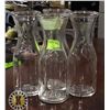 Image 1 : 4 WINE CARAFE/DECANTER