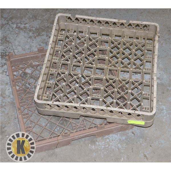 2 DISH RACKS